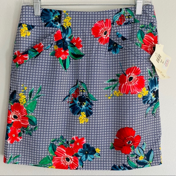 NWT- EP PRO Stretch Floral Golf Skort size XS - Picture 1 of 9